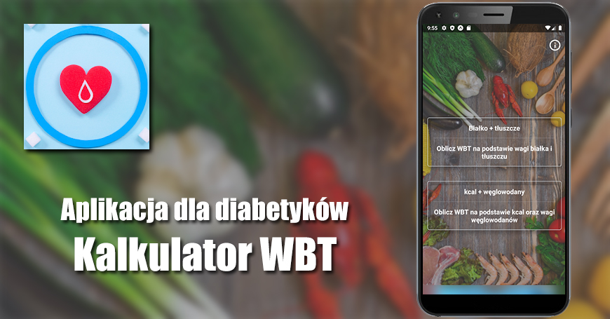 Aplikacja dla diabetykw - Kalkulator WBT